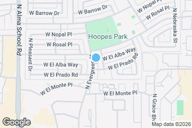 Map image of the property - 2323 N Evergreen St