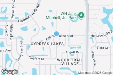 Map image of the property - 8712 Cypress Lakes Blvd