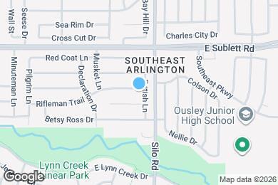 Map image of the property - 614 Rifleman Trail