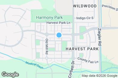 Map image of the property - 2756 Autumn Harvest Way