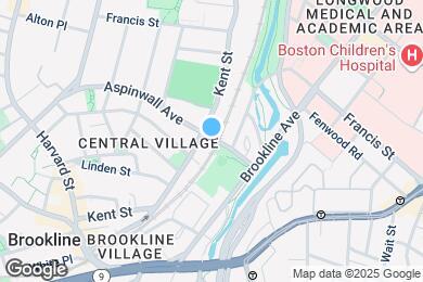 Map image of the property - 233 Aspinwall Ave