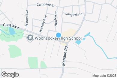 Map image of the property - 998 Cass Ave