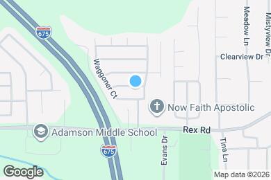 Map image of the property - 3365 Waggoner Ln