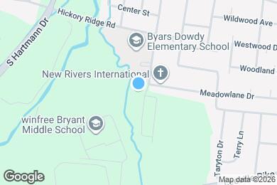 Map image of the property - 104 Maybrook Dr