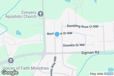 Map image of the property - 1750 Wesley Way NW