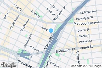 Map image of the property - Stunning Penthouse 3 bed 3 Bath with Private Roof & WD in unit and more!