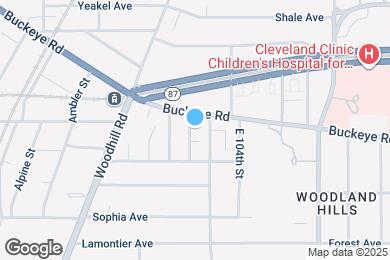 Map image of the property - 2833 E 100th St