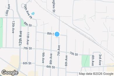 Map image of the property - 718 7th Ave