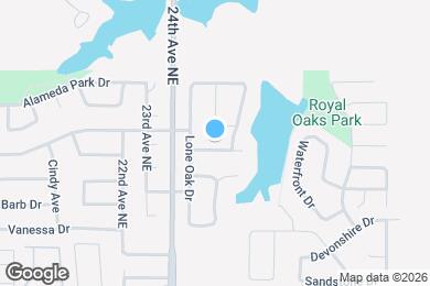 Map image of the property - 2421 Arbor Dr