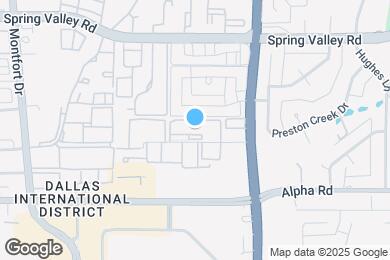 Map image of the property - 5881 Preston View Blvd