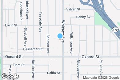 Map image of the property - Whitsett Courtyard Apartments