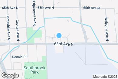 Map image of the property - 6127 64th Ave N