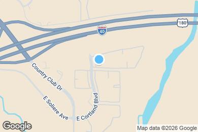 Map image of the property - Country Club Terrace Apartments