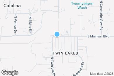 Map image of the property - 15965 N Forecastle Ave