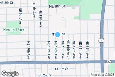 Map image of the property - 228 NE 14th Ave