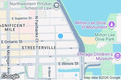 Map image of the property - 340 E Ontario St