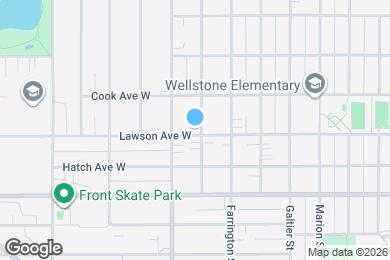 Map image of the property - 1019 Virginia St