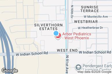 Map image of the property - 9129 W MacKenzie Dr