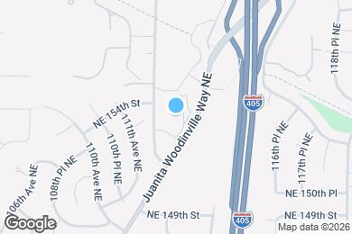 Map image of the property - 15300 112th Ave NE