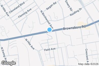 Map image of the property - 2738 Brownsboro Rd