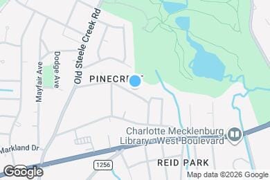 Map image of the property - 2558 Hemphill St