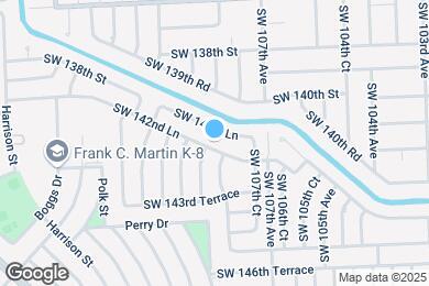 Map image of the property - 10805 SW 142nd Ln