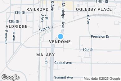 Map image of the property - 1113 11th St