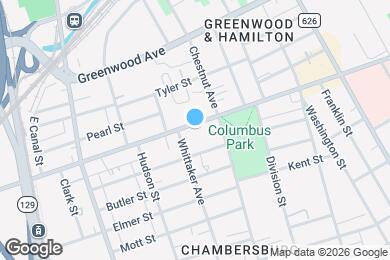 Map image of the property - 351 Hamilton Ave