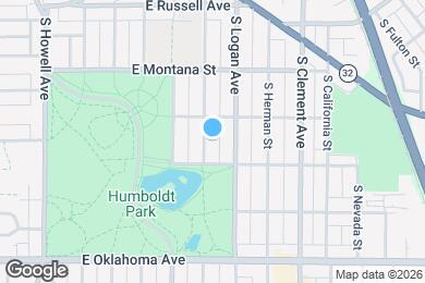 Map image of the property - 2926 S Lenox St