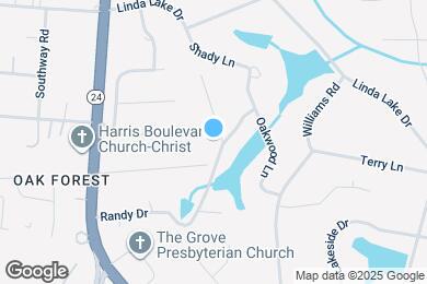 Map image of the property - 6401 Teague Ln