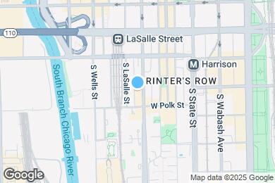 Map image of the property - 709 S Clark St