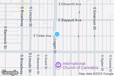 Map image of the property - 210 S Logan St