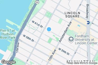 Map image of the property - 161 W 61st St