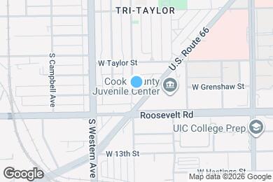 Map image of the property - 1045 S Oakley Blvd