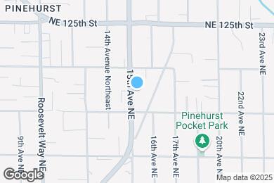 Map image of the property - 12026 15th Ave NE