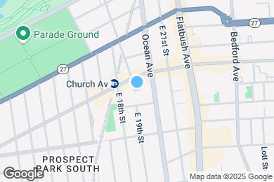Map image of the property - 25 E 19th St