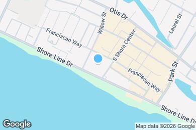 Map image of the property - 2101 Shore Line Dr