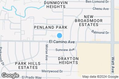 Map image of the property - El Camino Patio