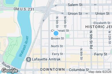 Map image of the property - 500 N 5th St