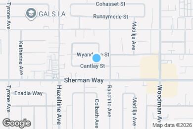 Map image of the property - 13933 Cantlay St