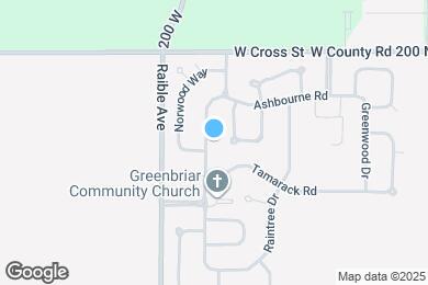 Map image of the property - 1808 Woodbine Dr