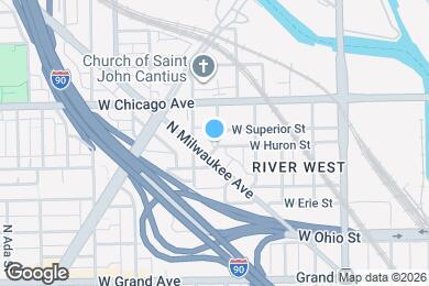 Map image of the property - 700 N Morgan St