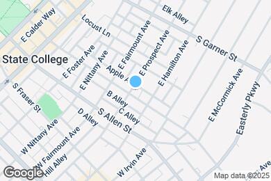 Map image of the property - 601 S Pugh St