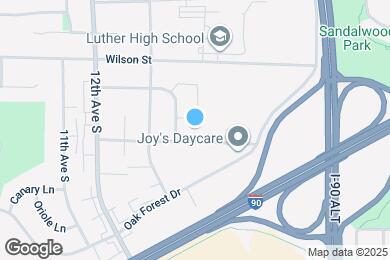 Map image of the property - 1321 Pinecrest Ln