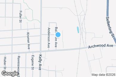 Map image of the property - 551 Baltimore Ave