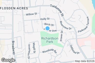 Map image of the property - 341 Amber Ave