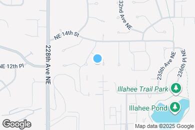 Map image of the property - 23031 NE 13th St