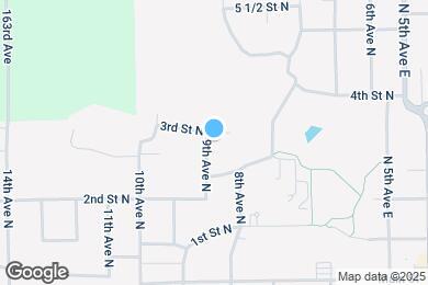 Map image of the property - 214 9th Ave N