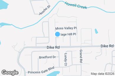 Map image of the property - 1185 Village Forest Pl