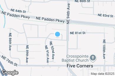 Map image of the property - 9300 NE 81st St